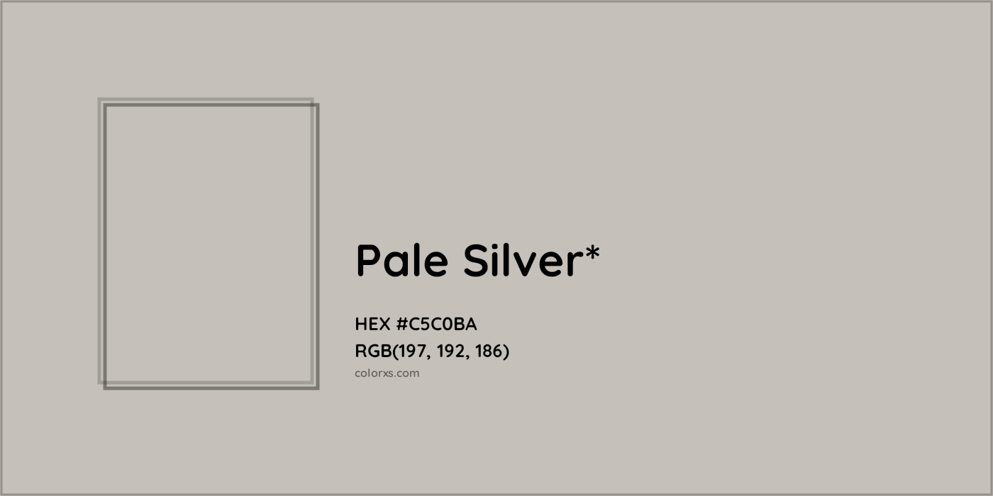HEX #C5C0BA Color Name, Color Code, Palettes, Similar Paints, Images