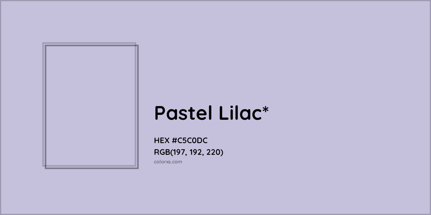 HEX #C5C0DC Color Name, Color Code, Palettes, Similar Paints, Images