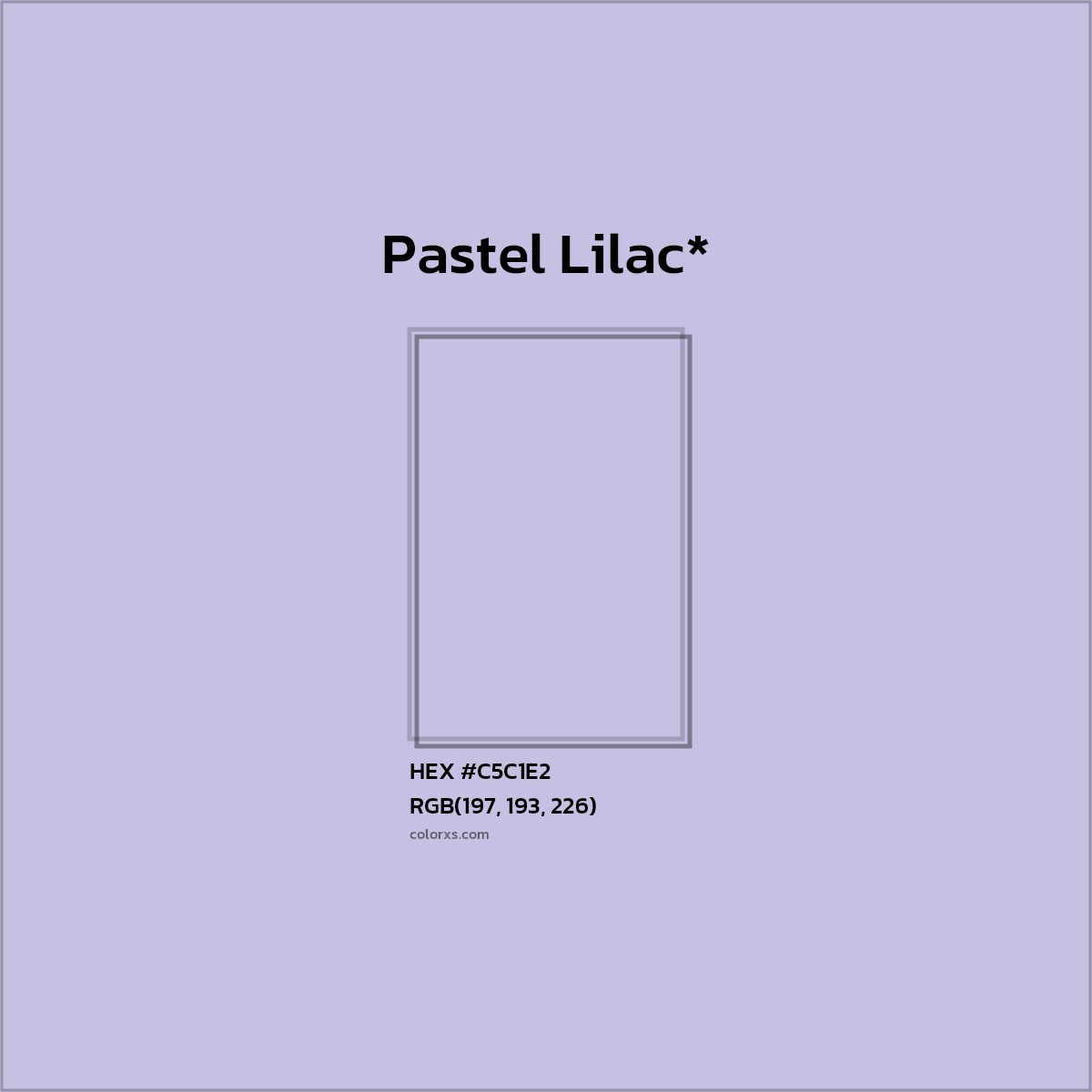 HEX #C5C1E2 Color Name, Color Code, Palettes, Similar Paints, Images