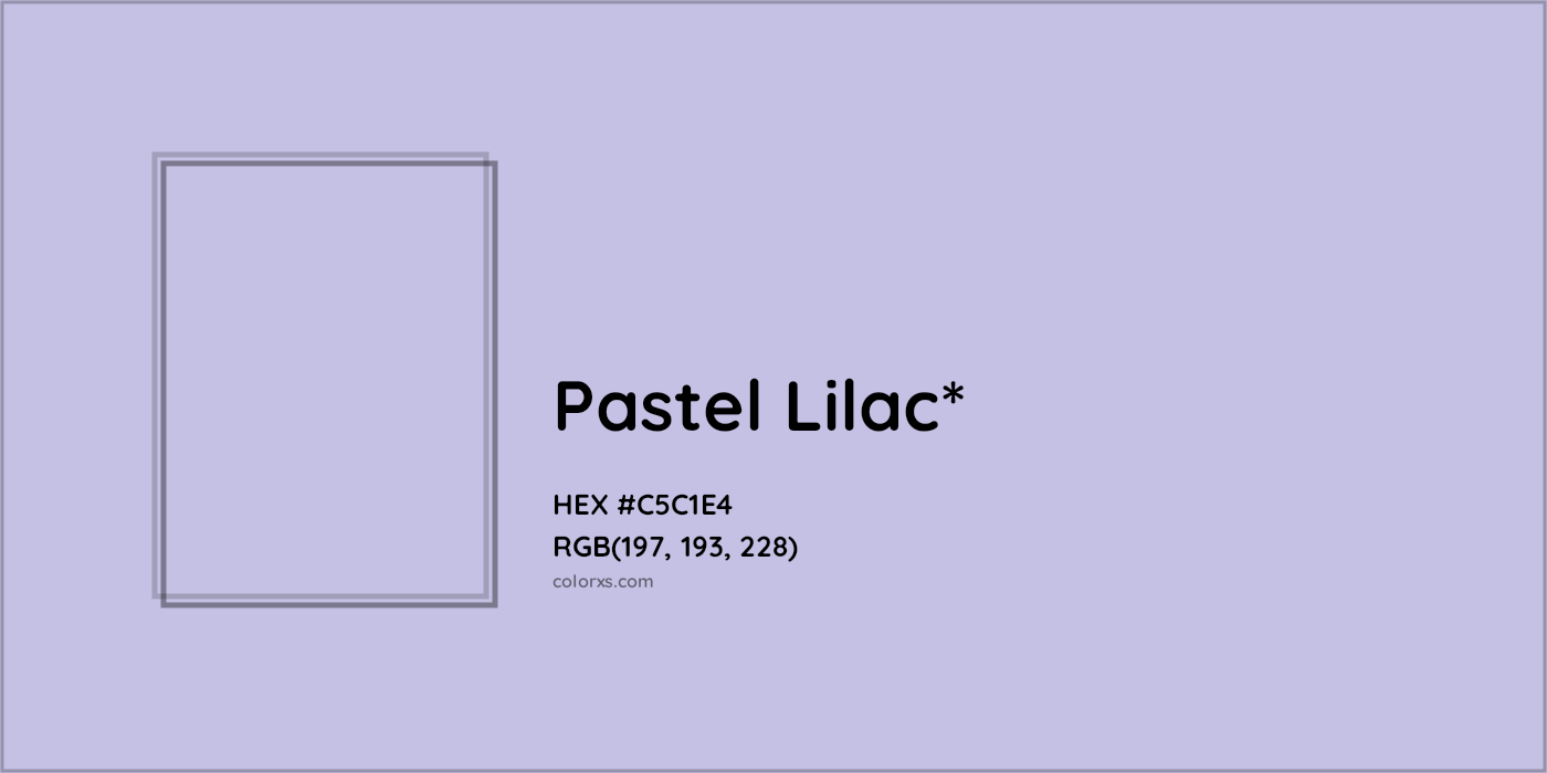 HEX #C5C1E4 Color Name, Color Code, Palettes, Similar Paints, Images