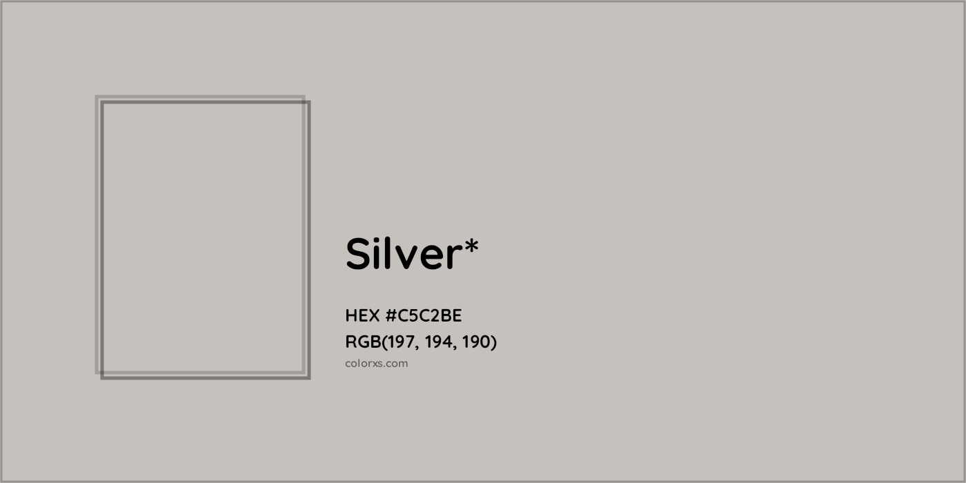 HEX #C5C2BE Color Name, Color Code, Palettes, Similar Paints, Images