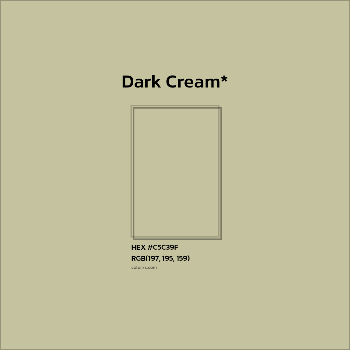 HEX #C5C39F Color Name, Color Code, Palettes, Similar Paints, Images