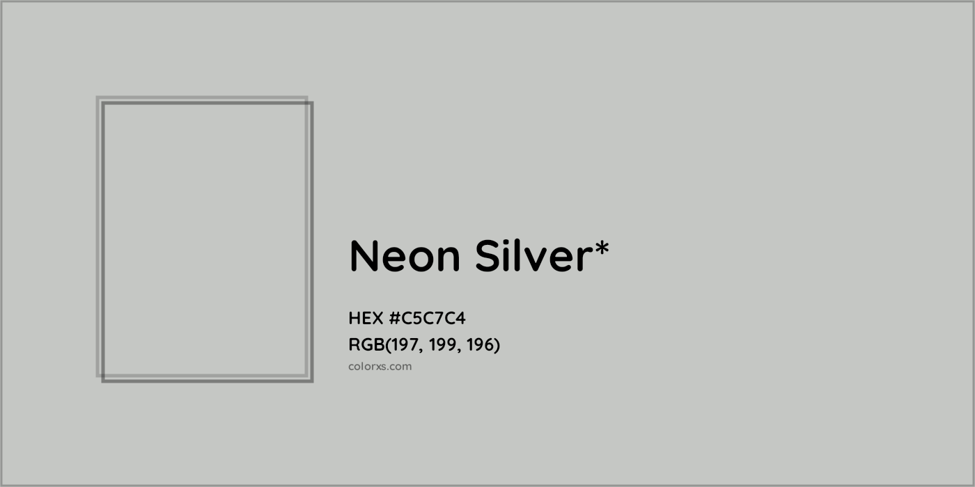 HEX #C5C7C4 Color Name, Color Code, Palettes, Similar Paints, Images
