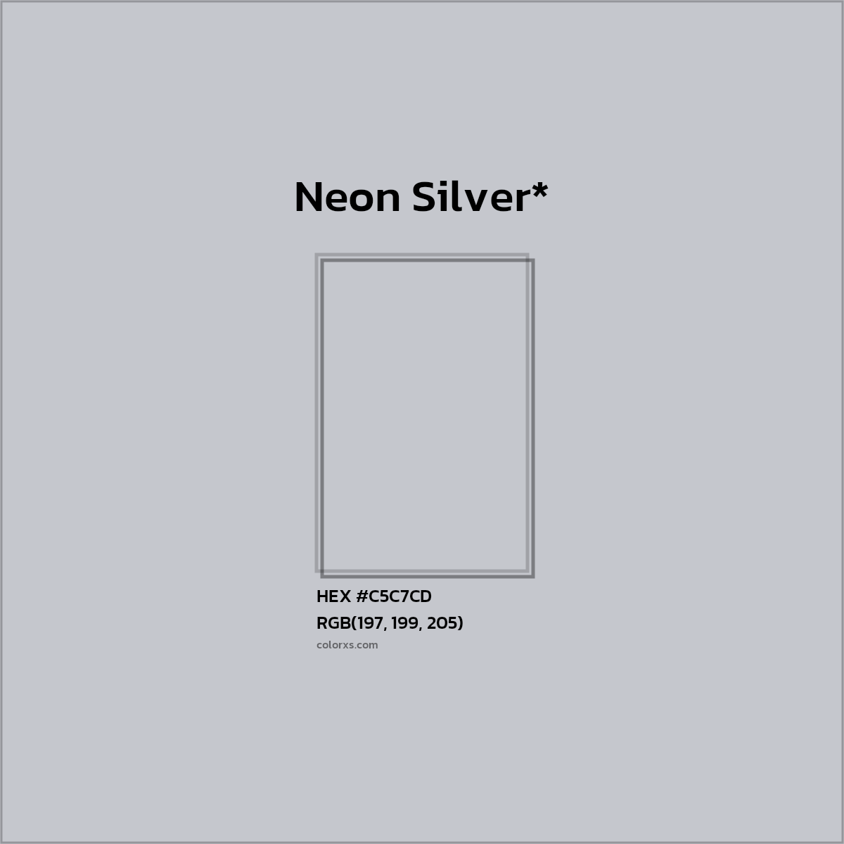 HEX #C5C7CD Color Name, Color Code, Palettes, Similar Paints, Images