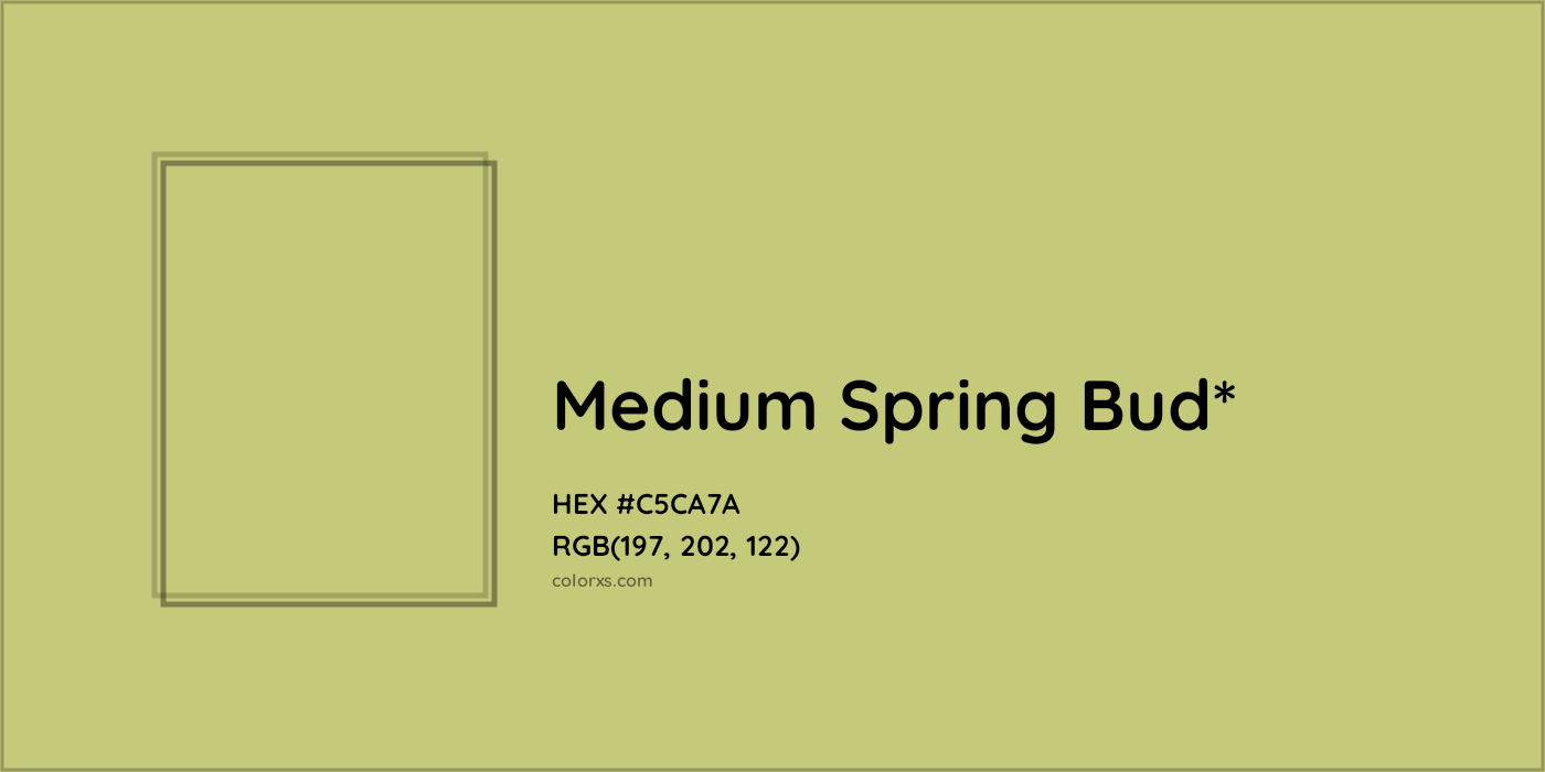 HEX #C5CA7A Color Name, Color Code, Palettes, Similar Paints, Images