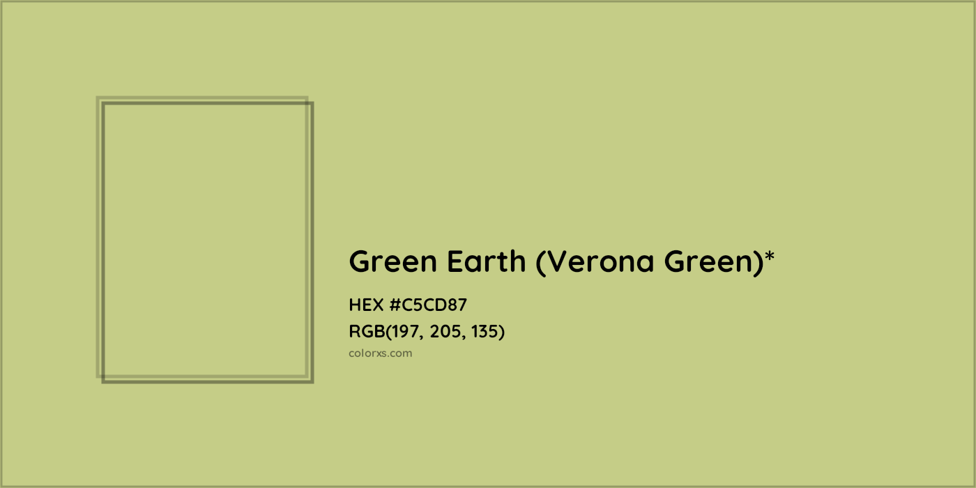 HEX #C5CD87 Color Name, Color Code, Palettes, Similar Paints, Images