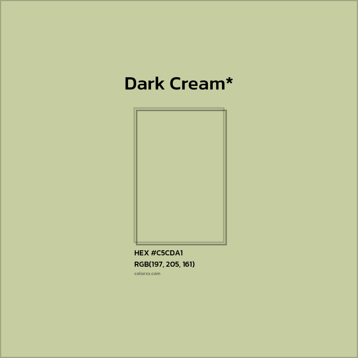 HEX #C5CDA1 Color Name, Color Code, Palettes, Similar Paints, Images