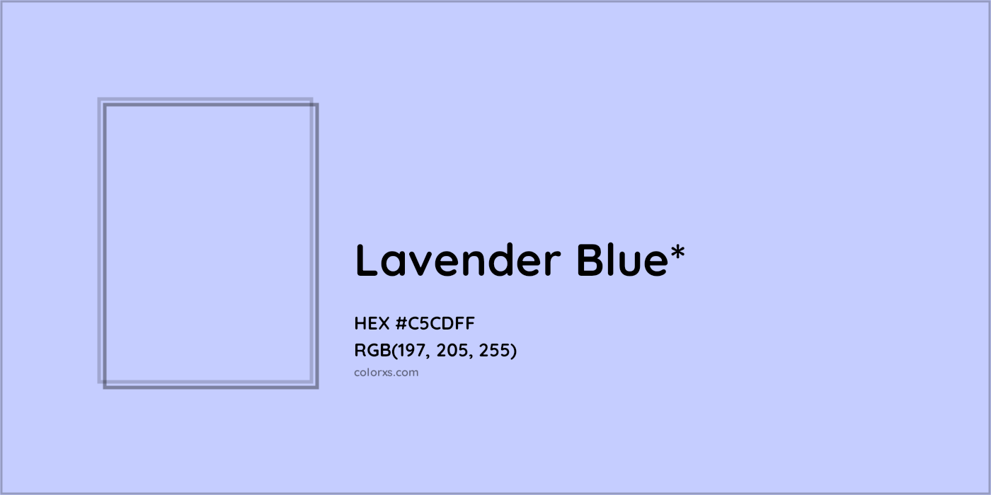 HEX #C5CDFF Color Name, Color Code, Palettes, Similar Paints, Images