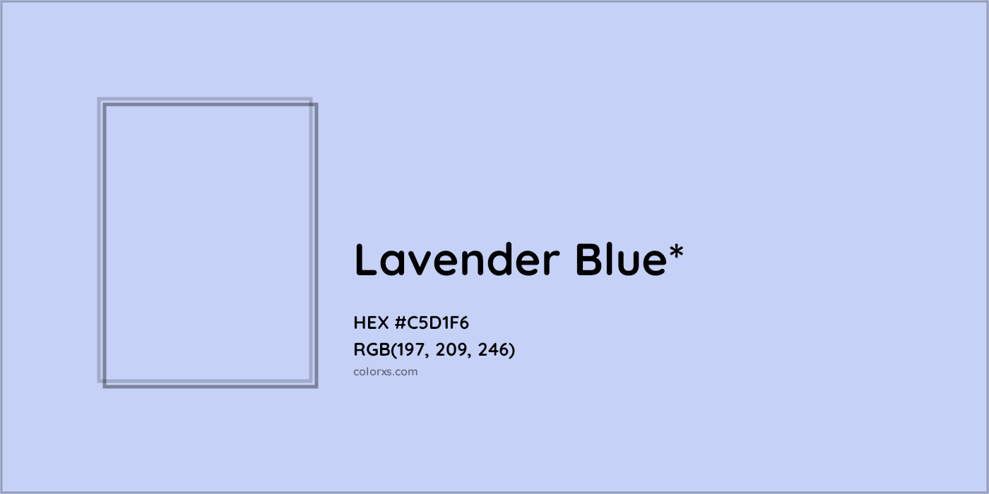 HEX #C5D1F6 Color Name, Color Code, Palettes, Similar Paints, Images