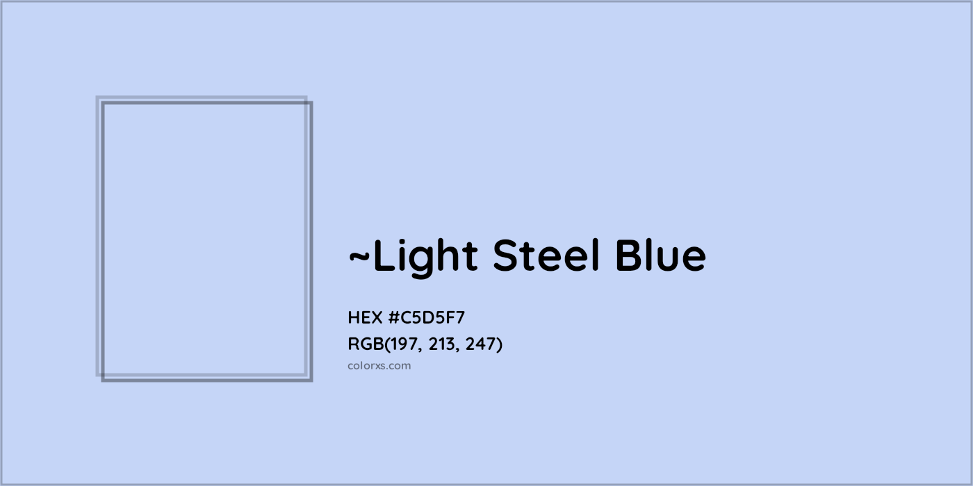 HEX #C5D5F7 Color Name, Color Code, Palettes, Similar Paints, Images