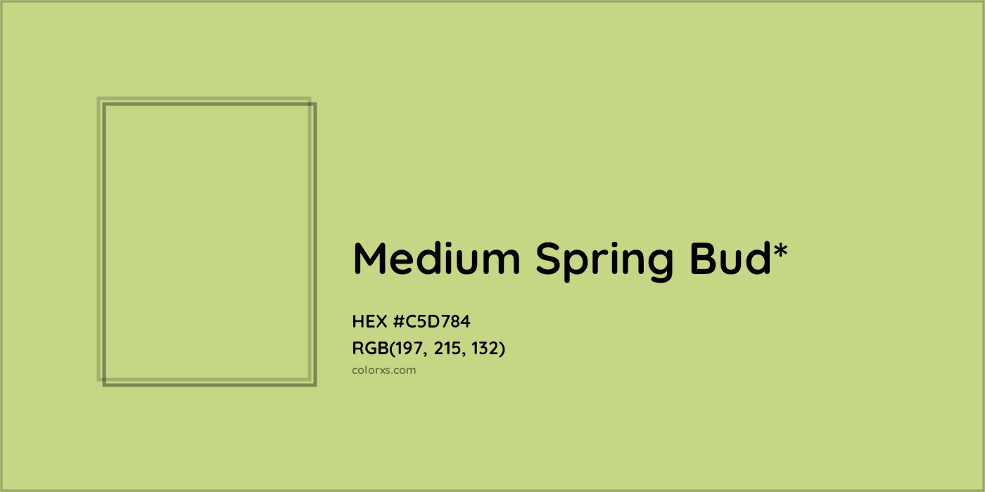 HEX #C5D784 Color Name, Color Code, Palettes, Similar Paints, Images