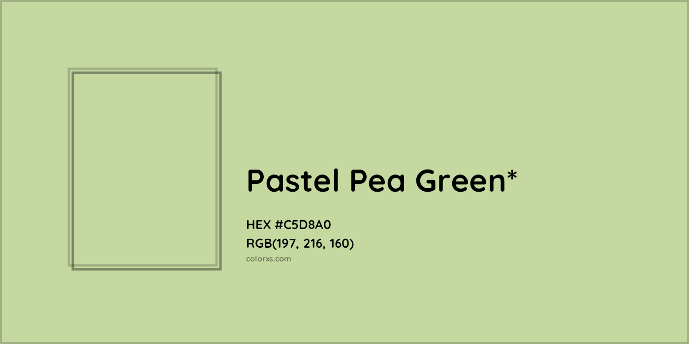 HEX #C5D8A0 Color Name, Color Code, Palettes, Similar Paints, Images