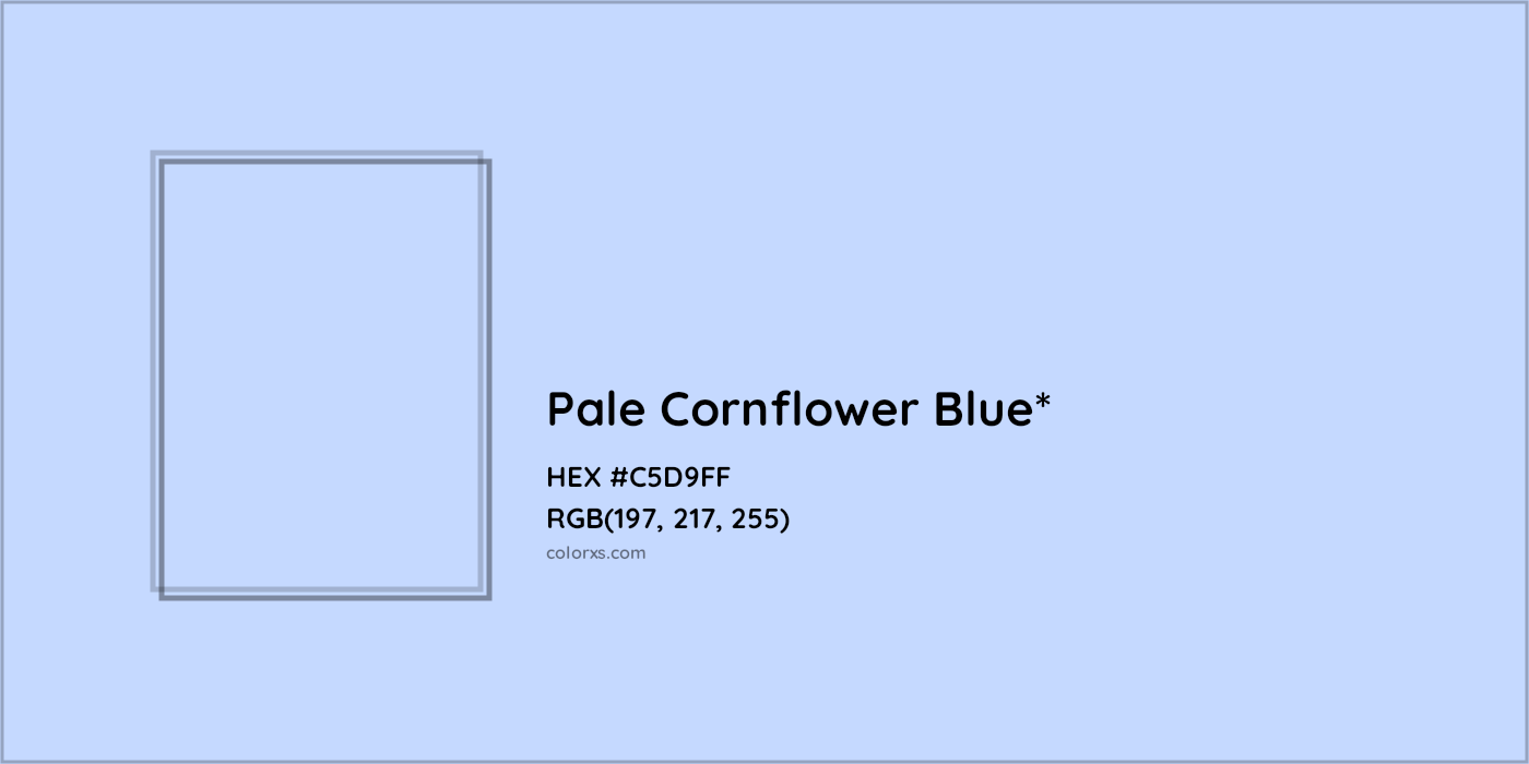 HEX #C5D9FF Color Name, Color Code, Palettes, Similar Paints, Images