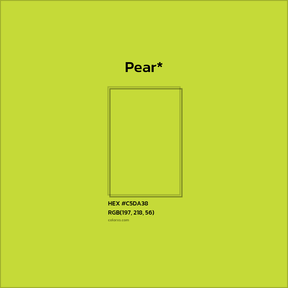 HEX #C5DA38 Color Name, Color Code, Palettes, Similar Paints, Images