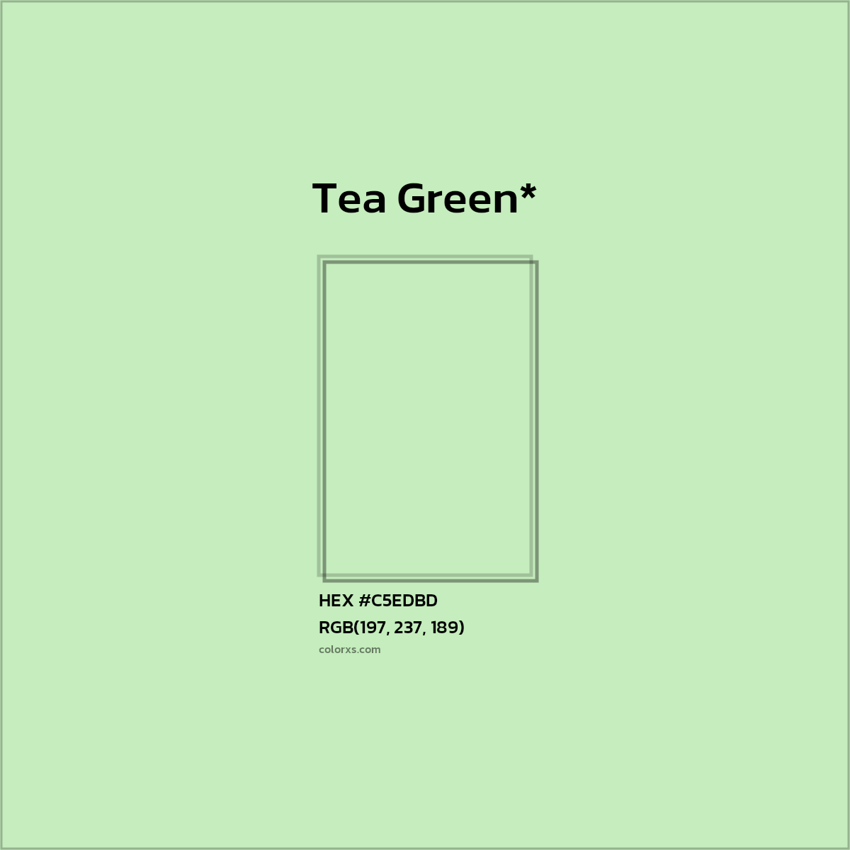 HEX #C5EDBD Color Name, Color Code, Palettes, Similar Paints, Images