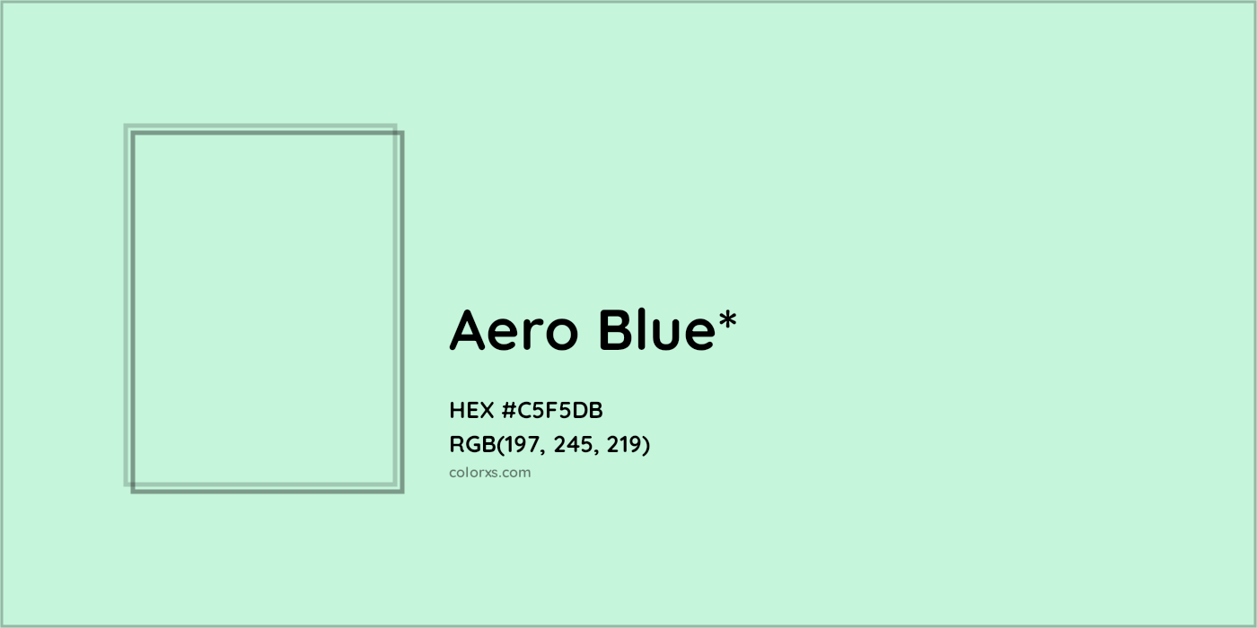 HEX #C5F5DB Color Name, Color Code, Palettes, Similar Paints, Images