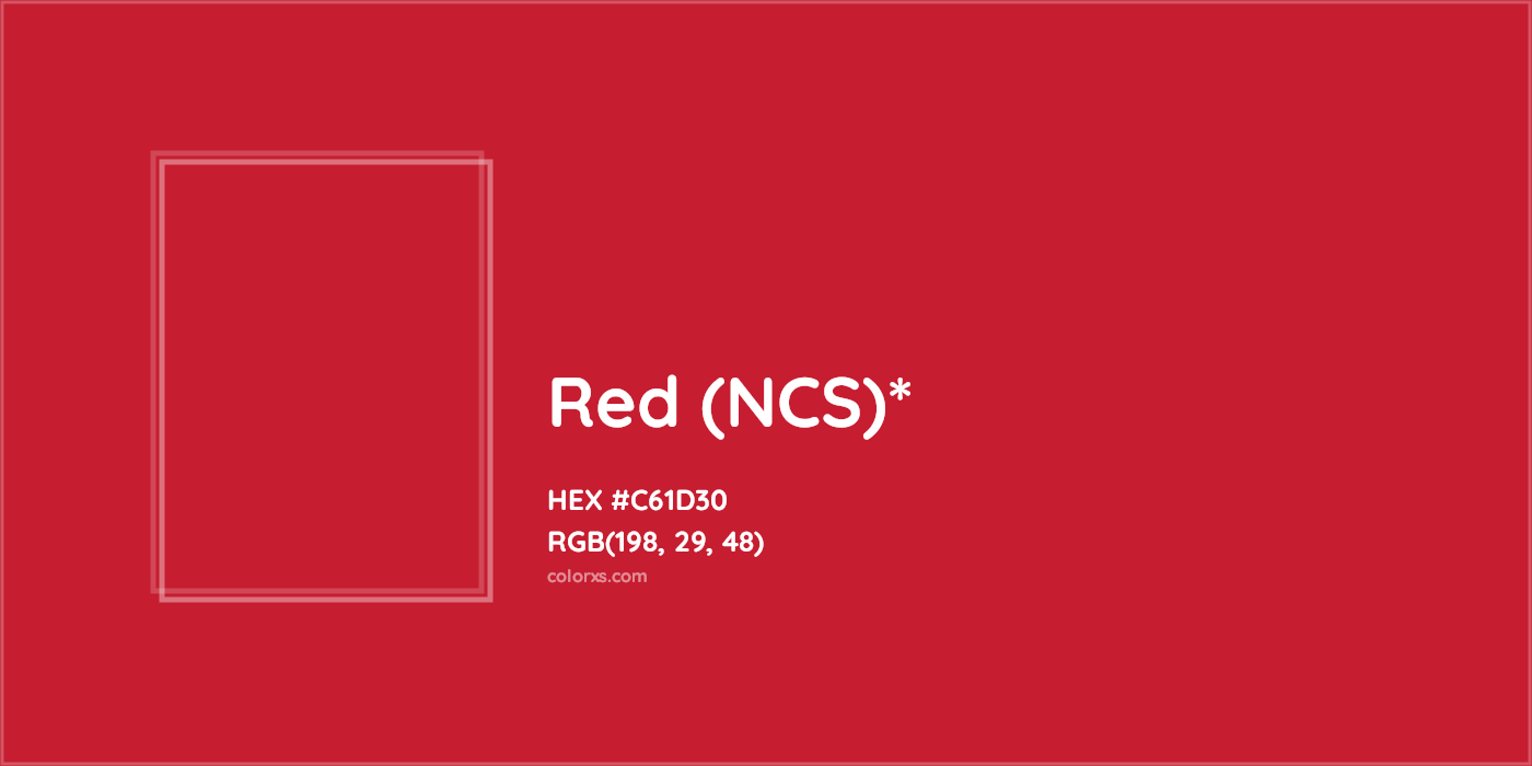 HEX #C61D30 Color Name, Color Code, Palettes, Similar Paints, Images