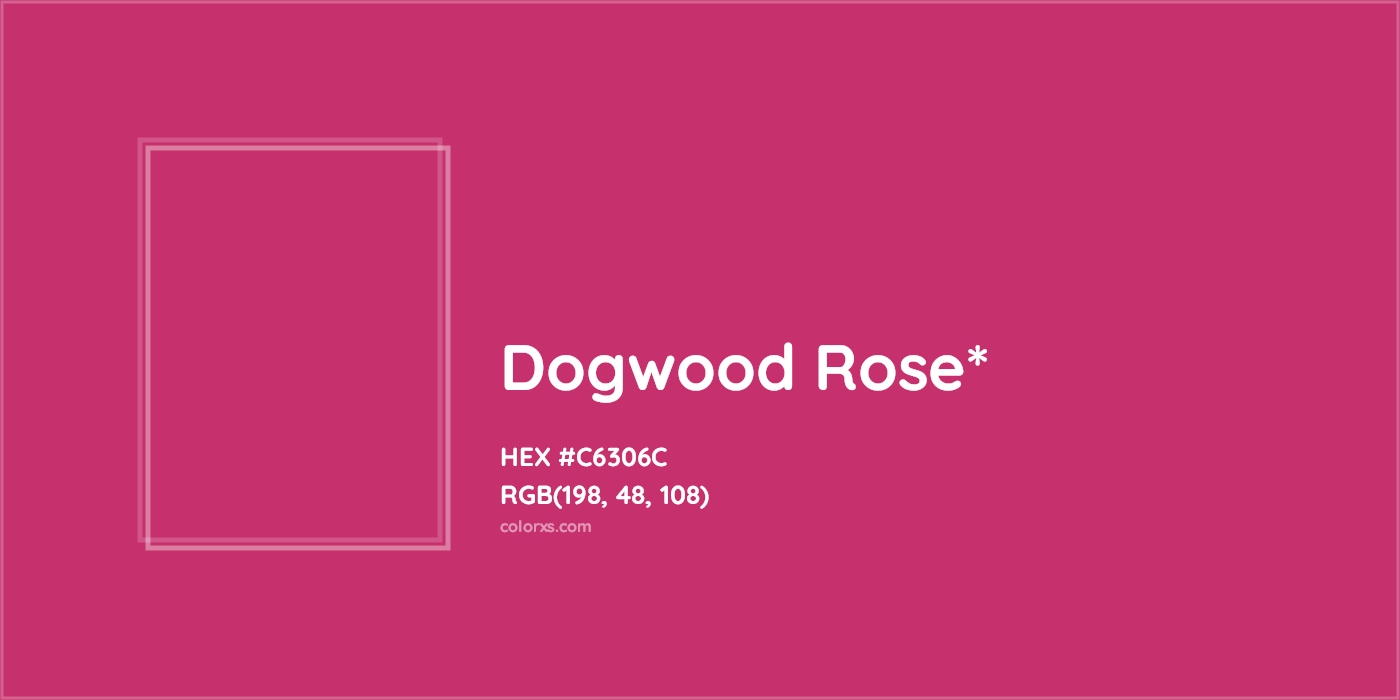 HEX #C6306C Color Name, Color Code, Palettes, Similar Paints, Images
