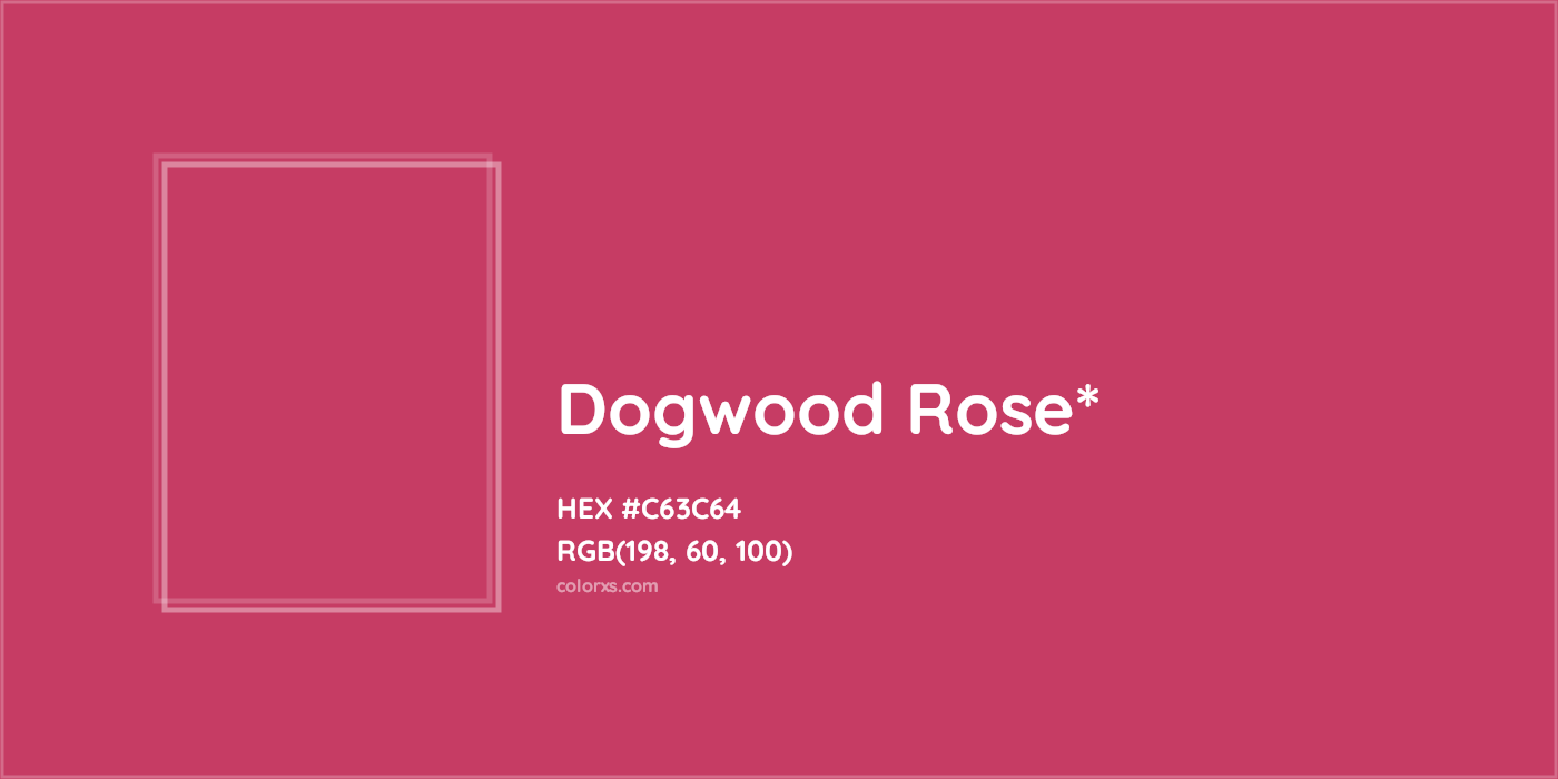 HEX #C63C64 Color Name, Color Code, Palettes, Similar Paints, Images