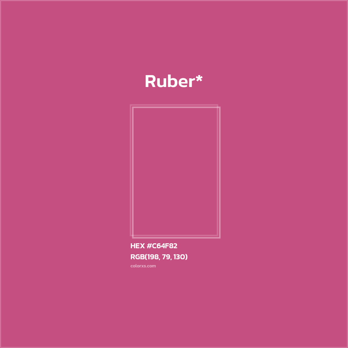 HEX #C64F82 Color Name, Color Code, Palettes, Similar Paints, Images