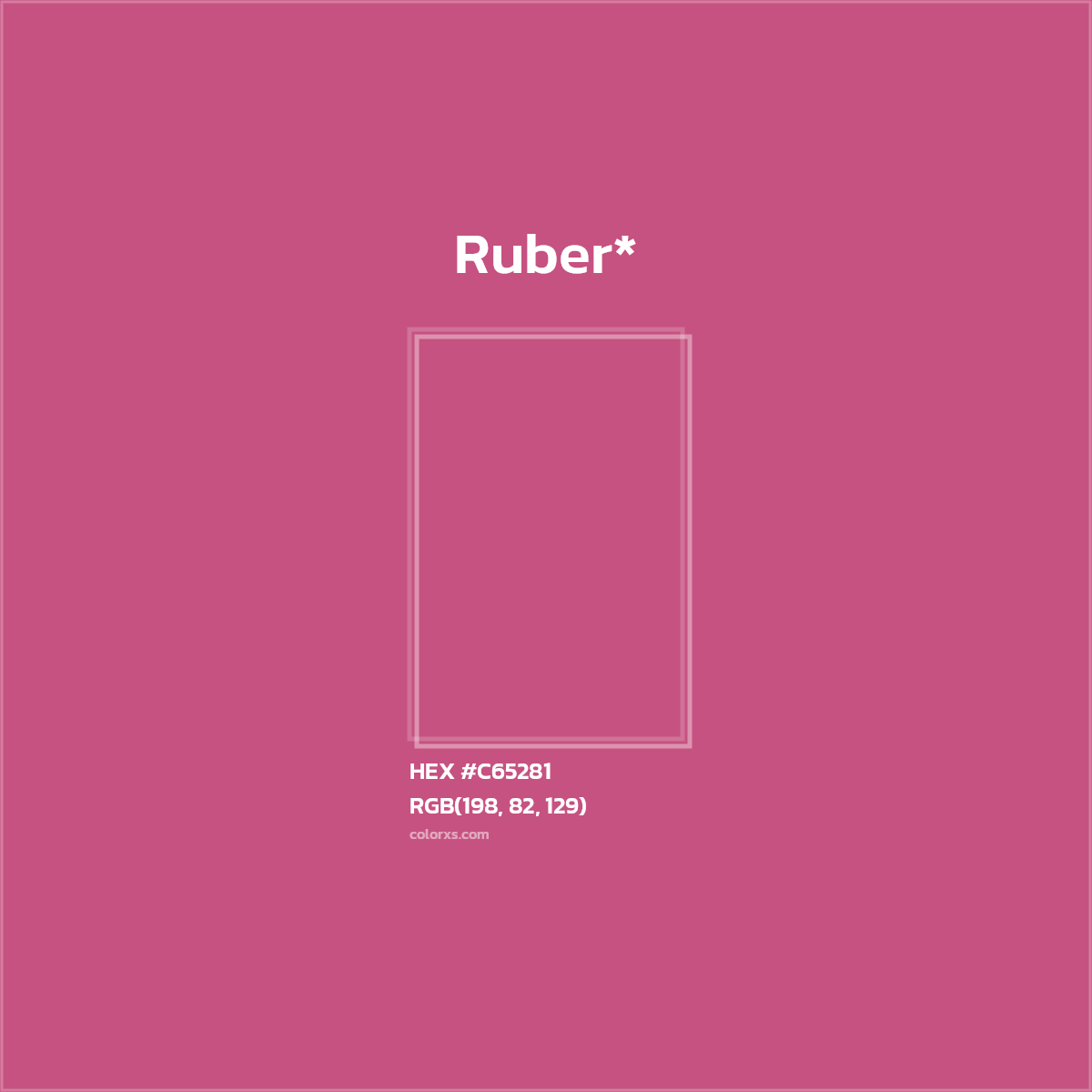 HEX #C65281 Color Name, Color Code, Palettes, Similar Paints, Images