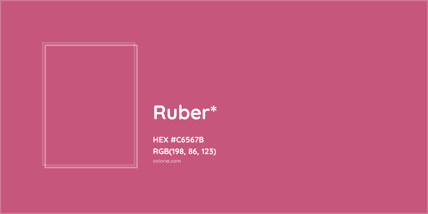 HEX #C6567B Color Name, Color Code, Palettes, Similar Paints, Images