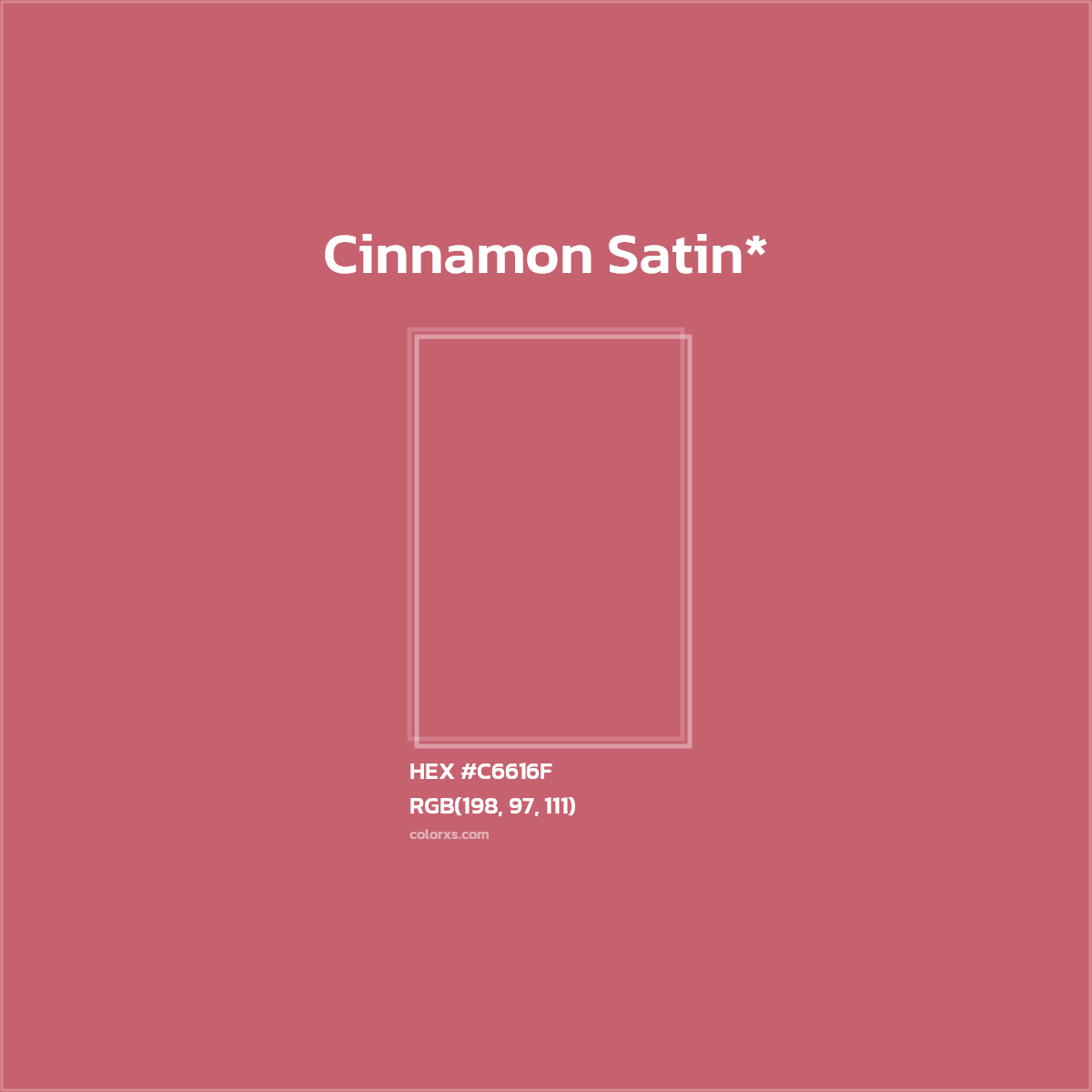 HEX #C6616F Color Name, Color Code, Palettes, Similar Paints, Images