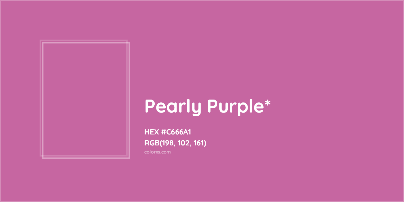 HEX #C666A1 Color Name, Color Code, Palettes, Similar Paints, Images