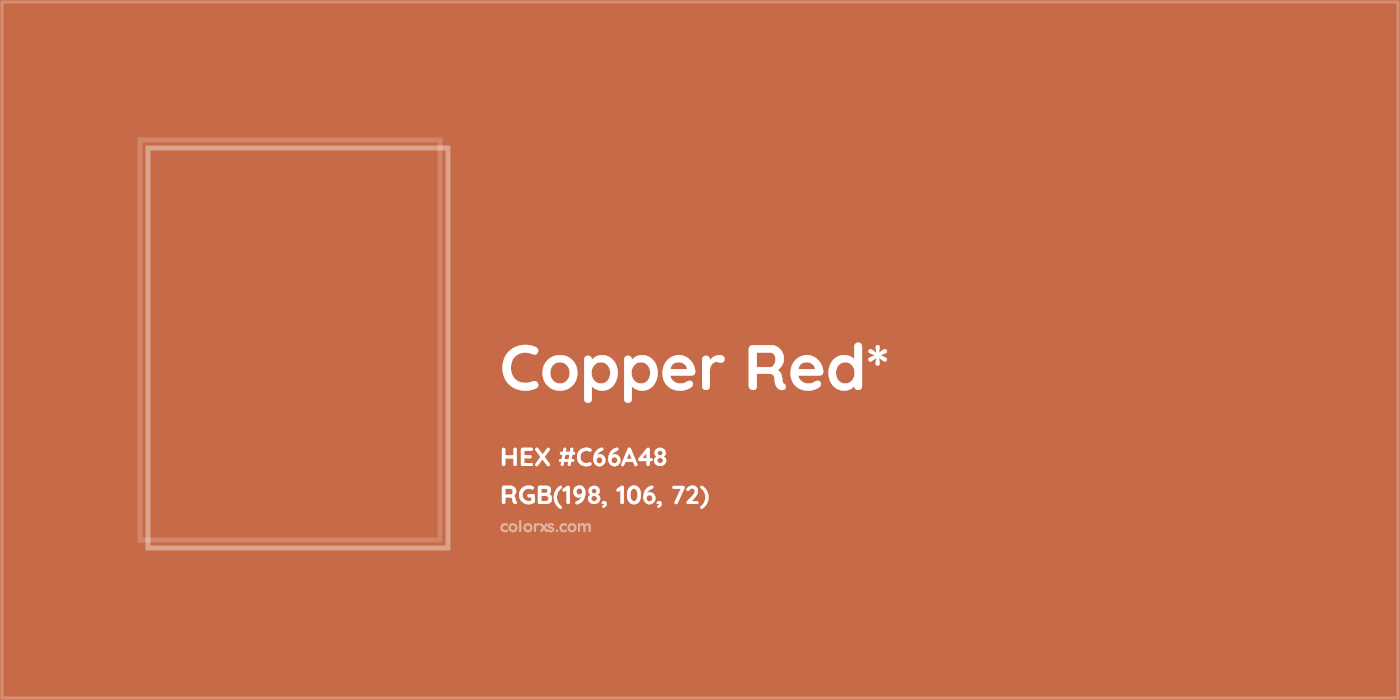 HEX #C66A48 Color Name, Color Code, Palettes, Similar Paints, Images