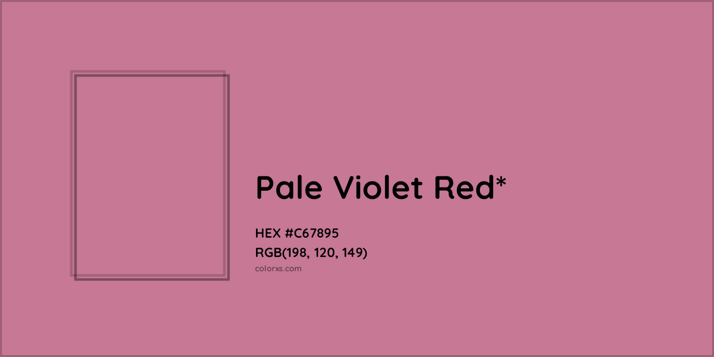 HEX #C67895 Color Name, Color Code, Palettes, Similar Paints, Images