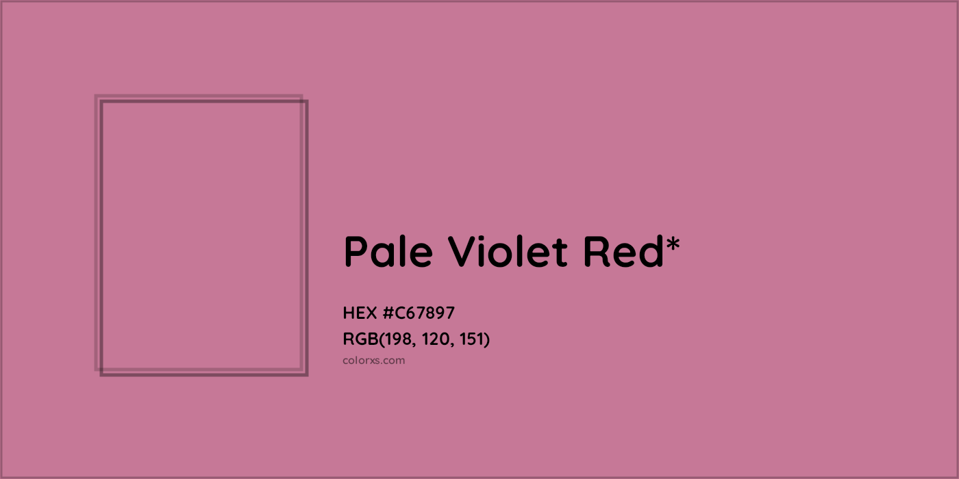 HEX #C67897 Color Name, Color Code, Palettes, Similar Paints, Images