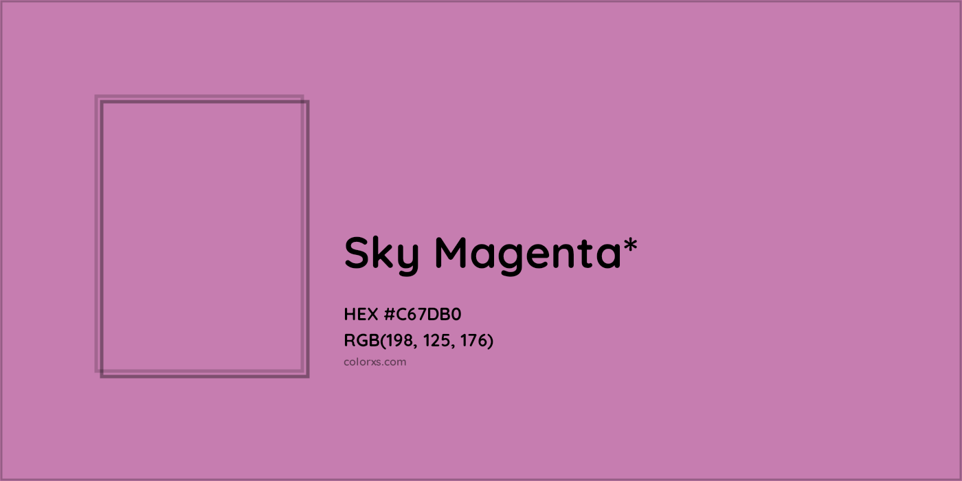 HEX #C67DB0 Color Name, Color Code, Palettes, Similar Paints, Images