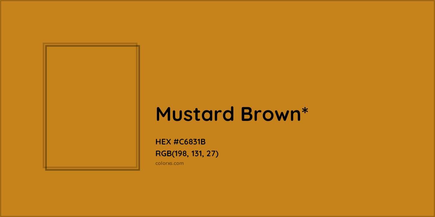 HEX #C6831B Color Name, Color Code, Palettes, Similar Paints, Images