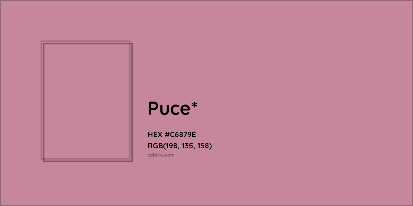 HEX #C6879E Color Name, Color Code, Palettes, Similar Paints, Images
