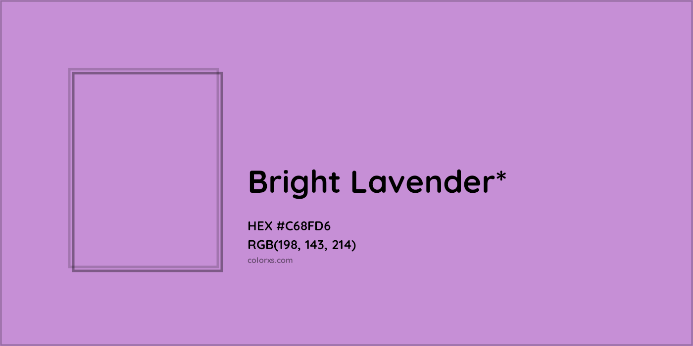 HEX #C68FD6 Color Name, Color Code, Palettes, Similar Paints, Images