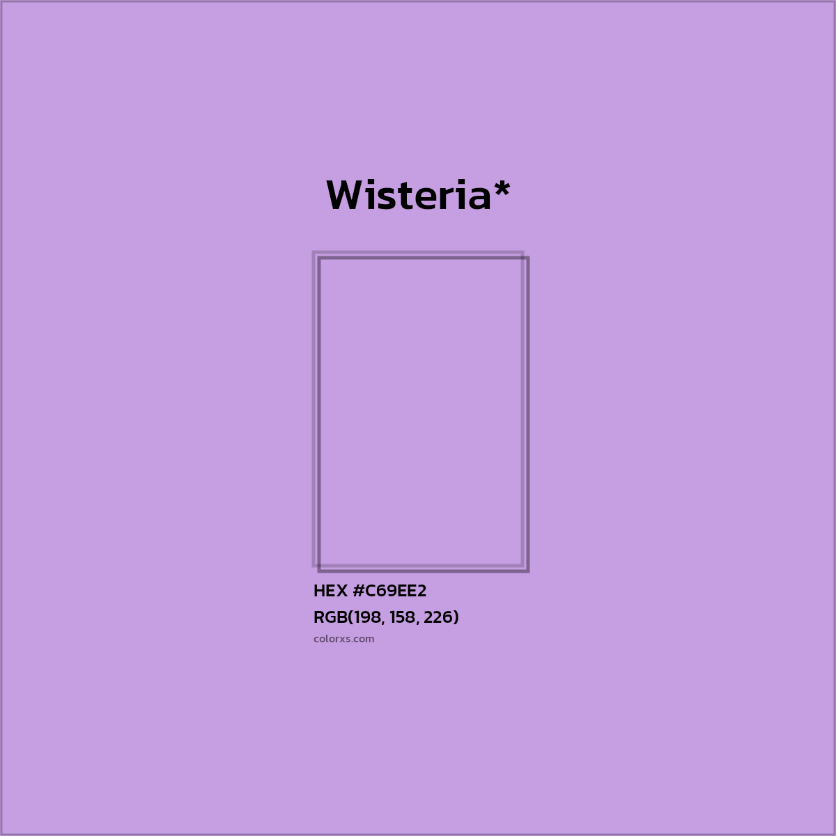 HEX #C69EE2 Color Name, Color Code, Palettes, Similar Paints, Images