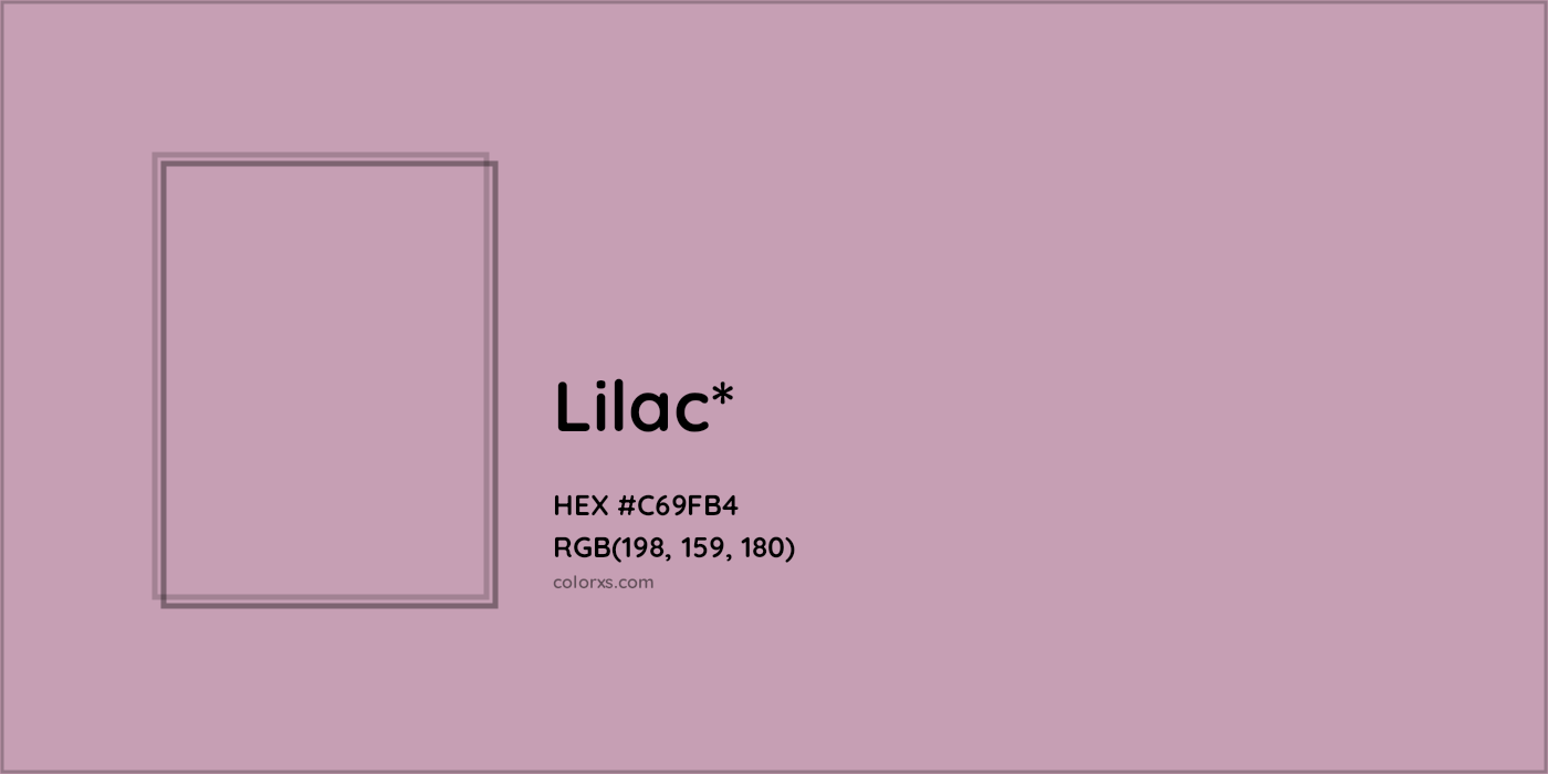 HEX #C69FB4 Color Name, Color Code, Palettes, Similar Paints, Images