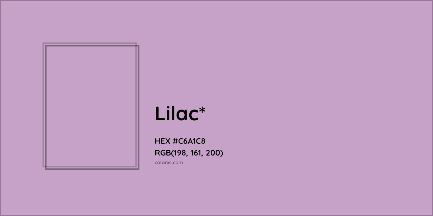 HEX #C6A1C8 Color Name, Color Code, Palettes, Similar Paints, Images