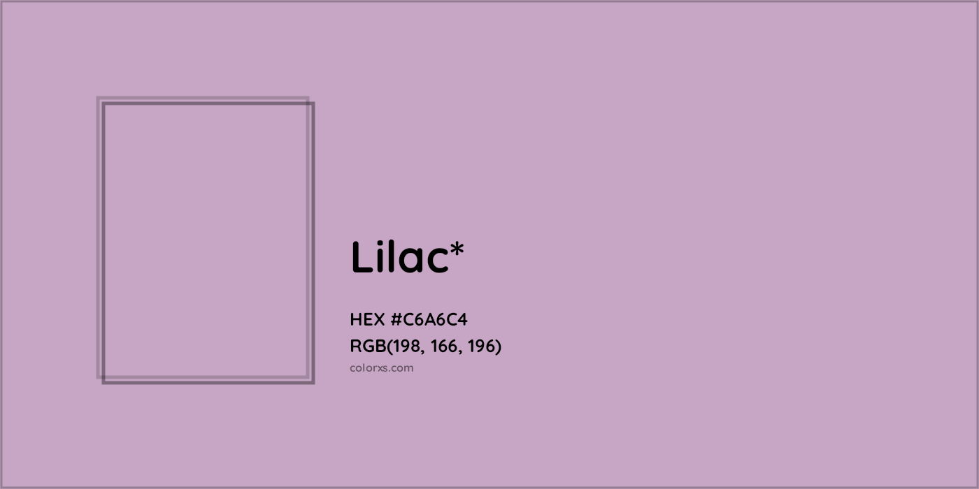 HEX #C6A6C4 Color Name, Color Code, Palettes, Similar Paints, Images