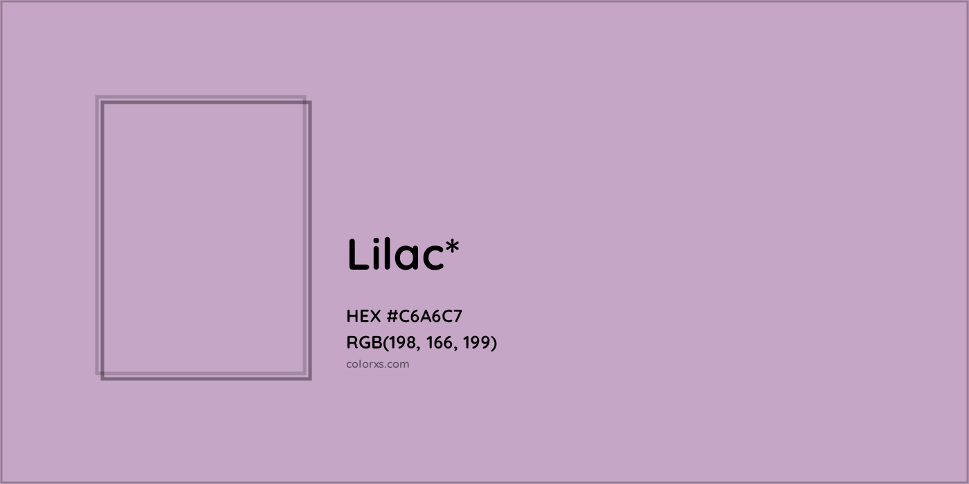HEX #C6A6C7 Color Name, Color Code, Palettes, Similar Paints, Images