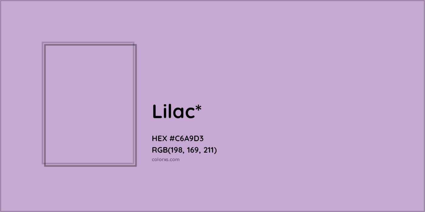 HEX #C6A9D3 Color Name, Color Code, Palettes, Similar Paints, Images