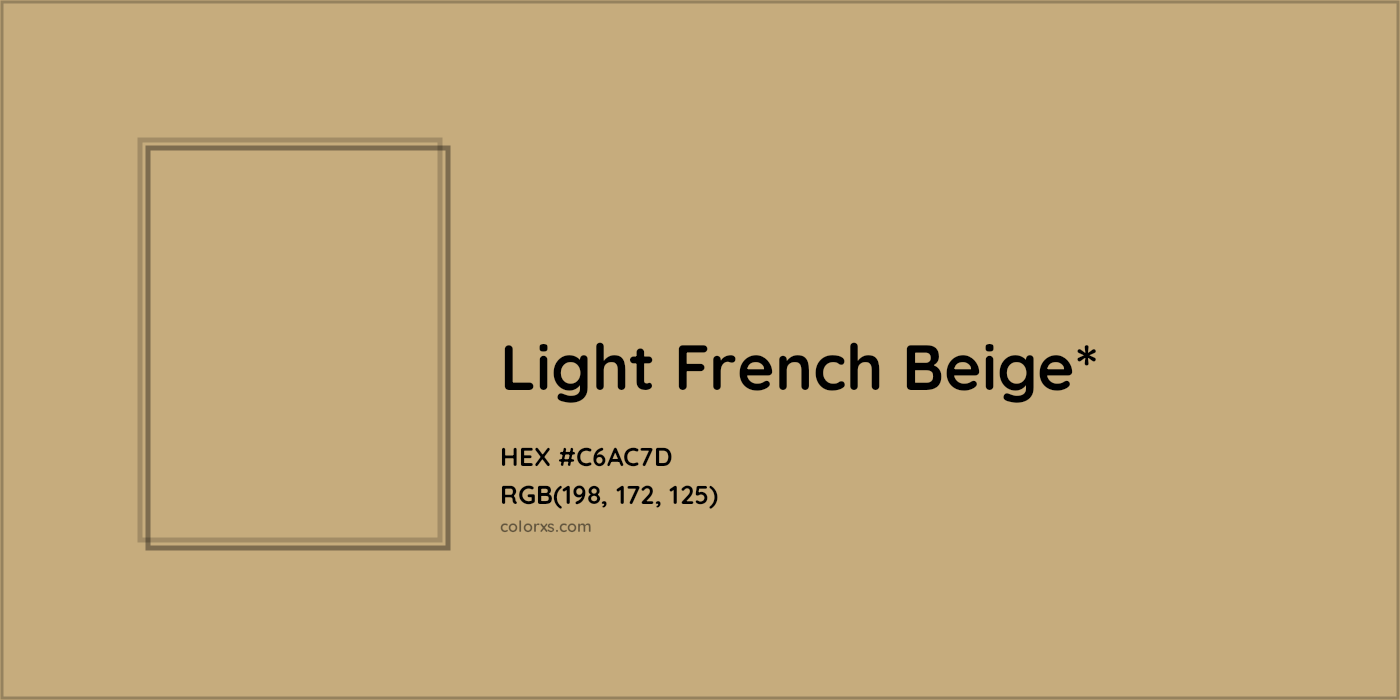 HEX #C6AC7D Color Name, Color Code, Palettes, Similar Paints, Images