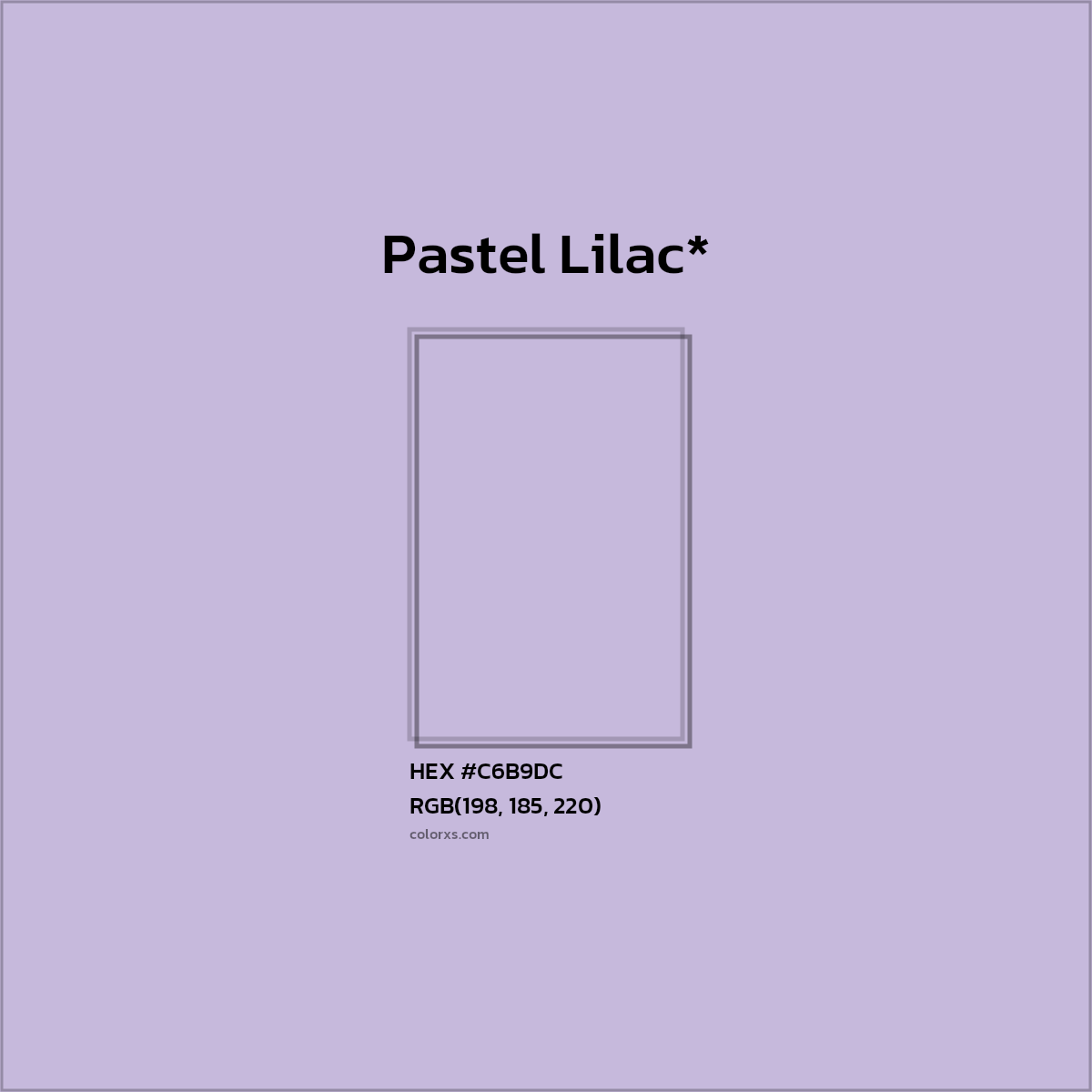 HEX #C6B9DC Color Name, Color Code, Palettes, Similar Paints, Images