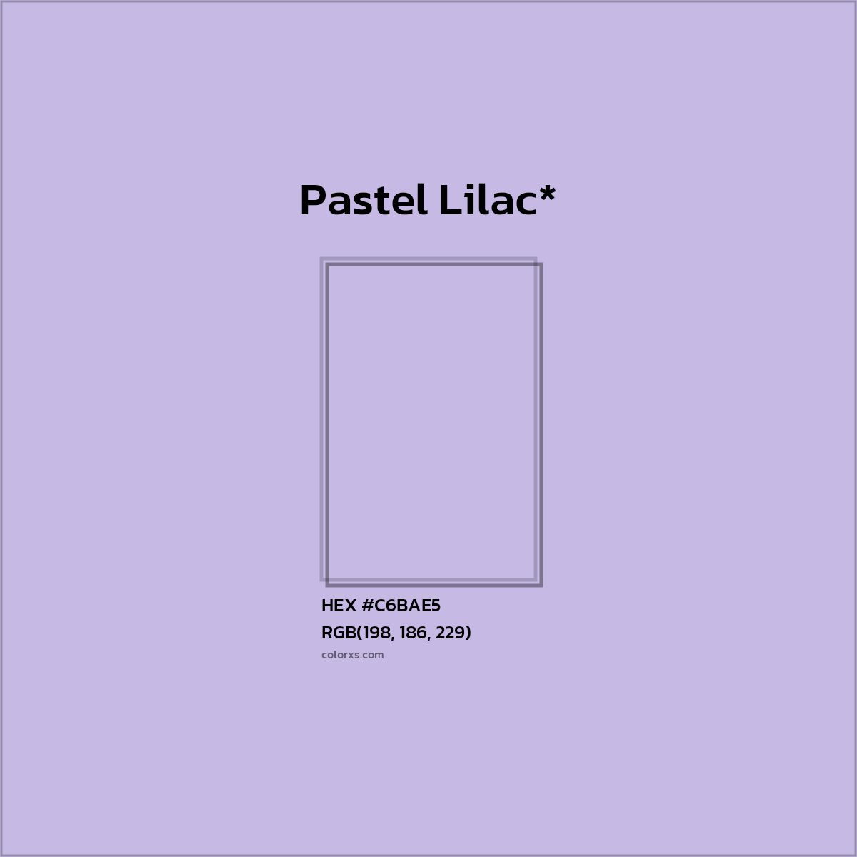 HEX #C6BAE5 Color Name, Color Code, Palettes, Similar Paints, Images
