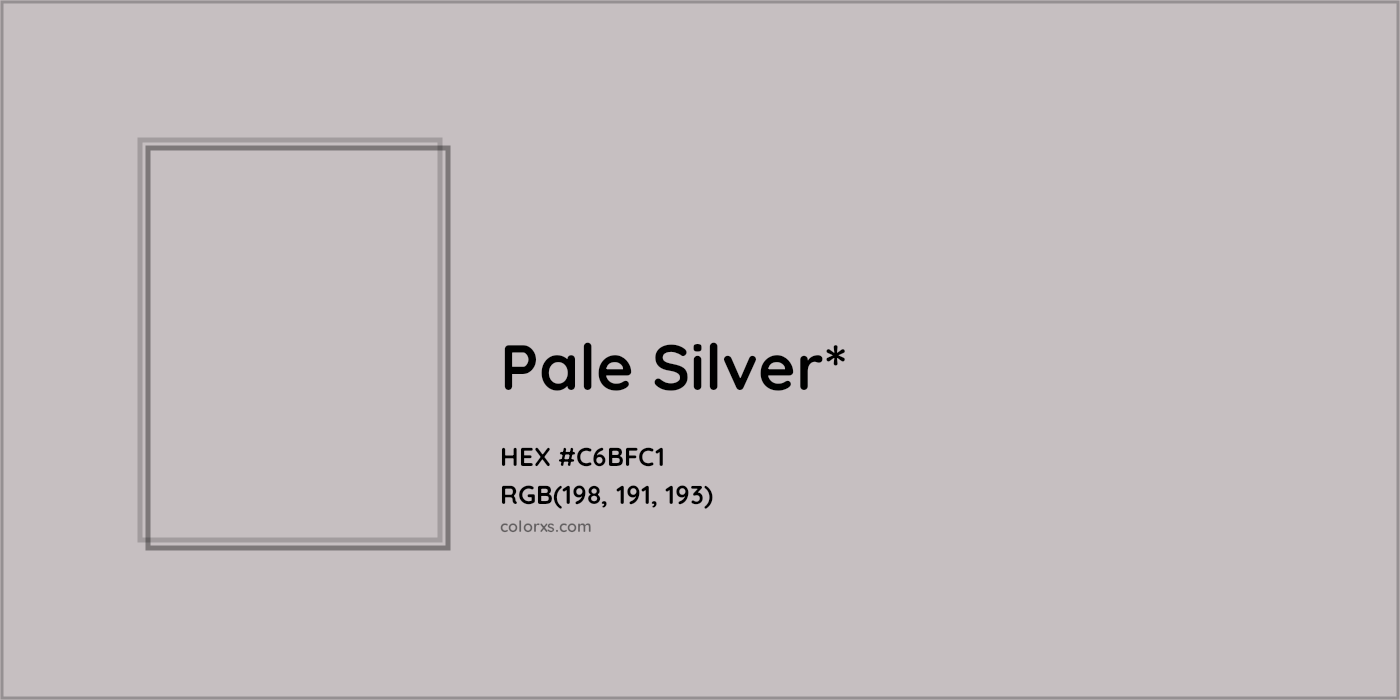 HEX #C6BFC1 Color Name, Color Code, Palettes, Similar Paints, Images