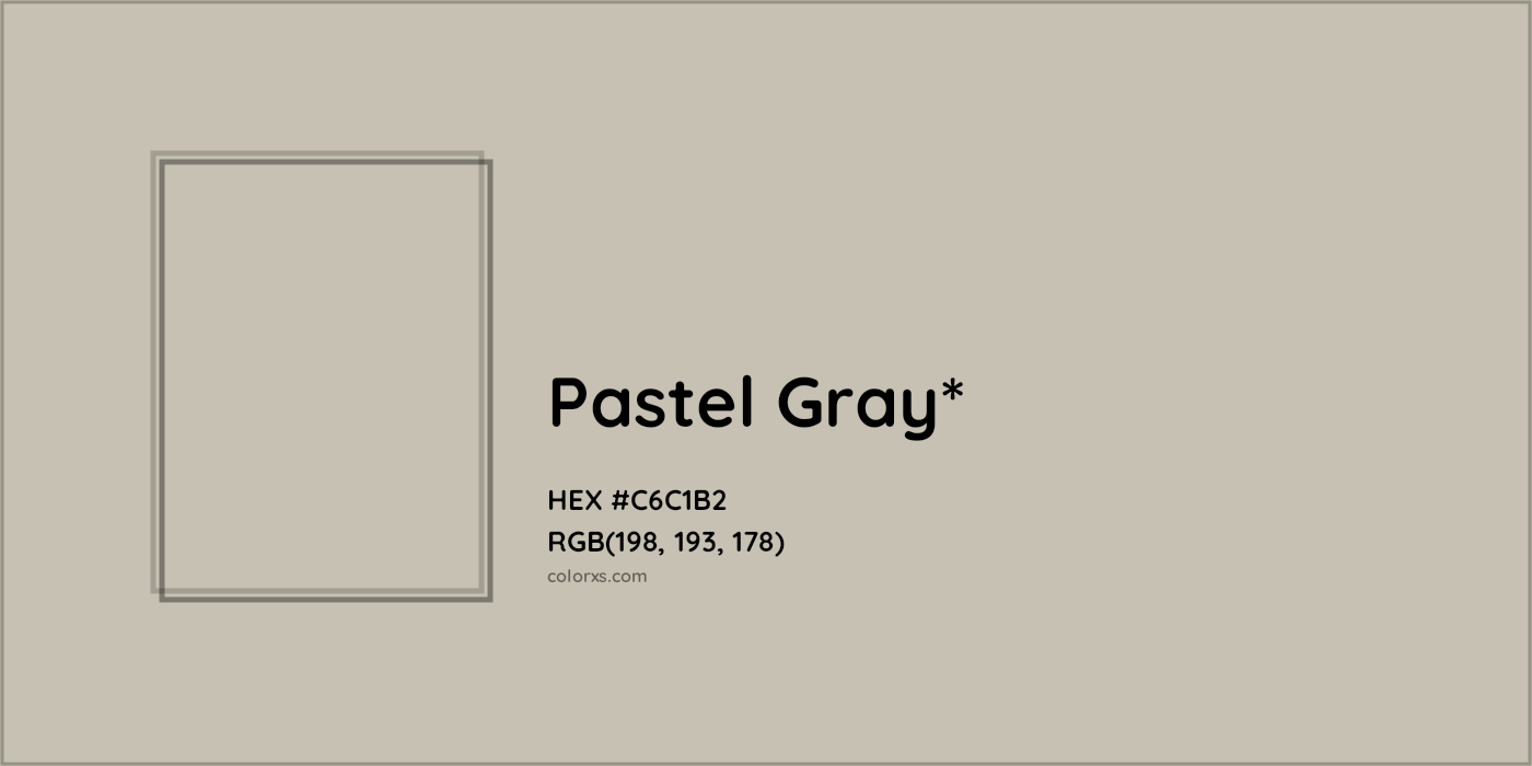 HEX #C6C1B2 Color Name, Color Code, Palettes, Similar Paints, Images