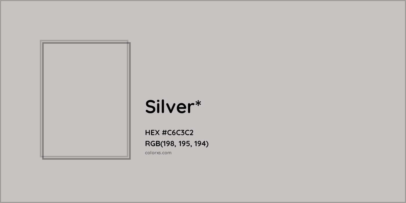 HEX #C6C3C2 Color Name, Color Code, Palettes, Similar Paints, Images