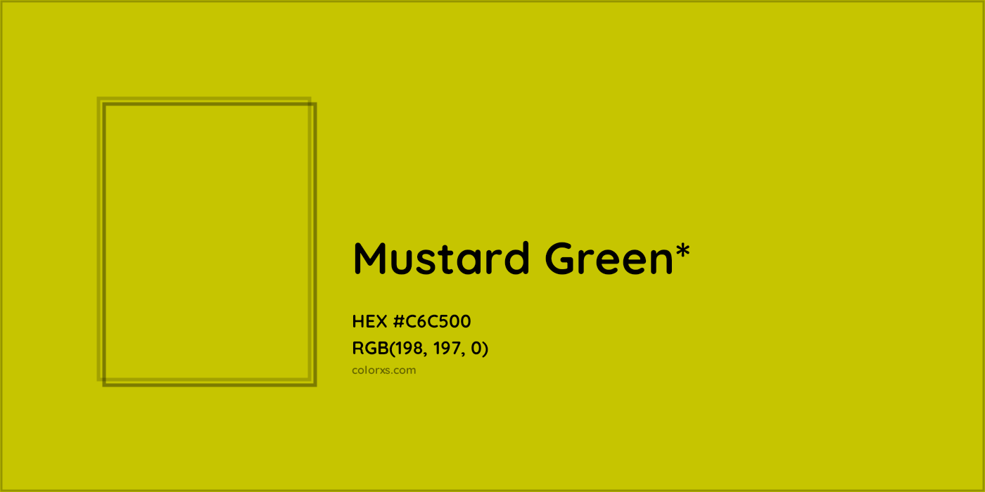 HEX #C6C500 Color Name, Color Code, Palettes, Similar Paints, Images