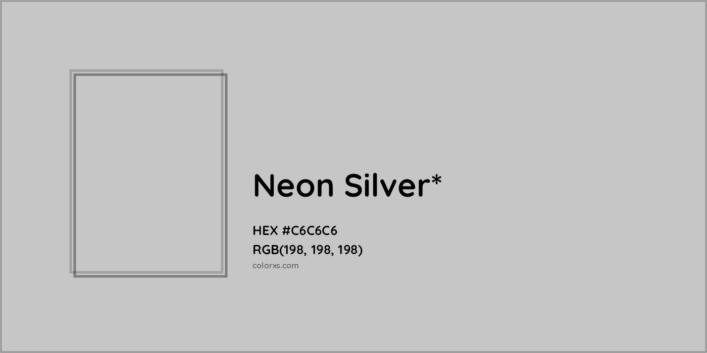 HEX #C6C6C6 Color Name, Color Code, Palettes, Similar Paints, Images