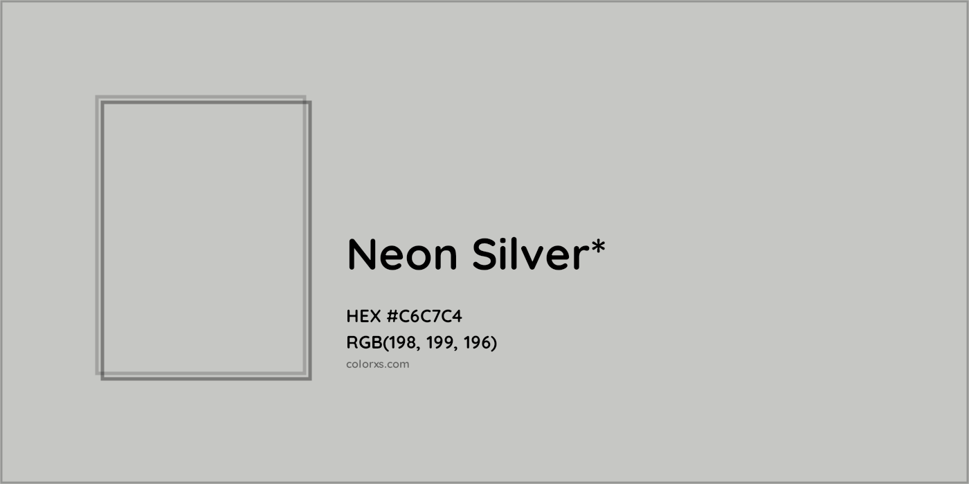 HEX #C6C7C4 Color Name, Color Code, Palettes, Similar Paints, Images